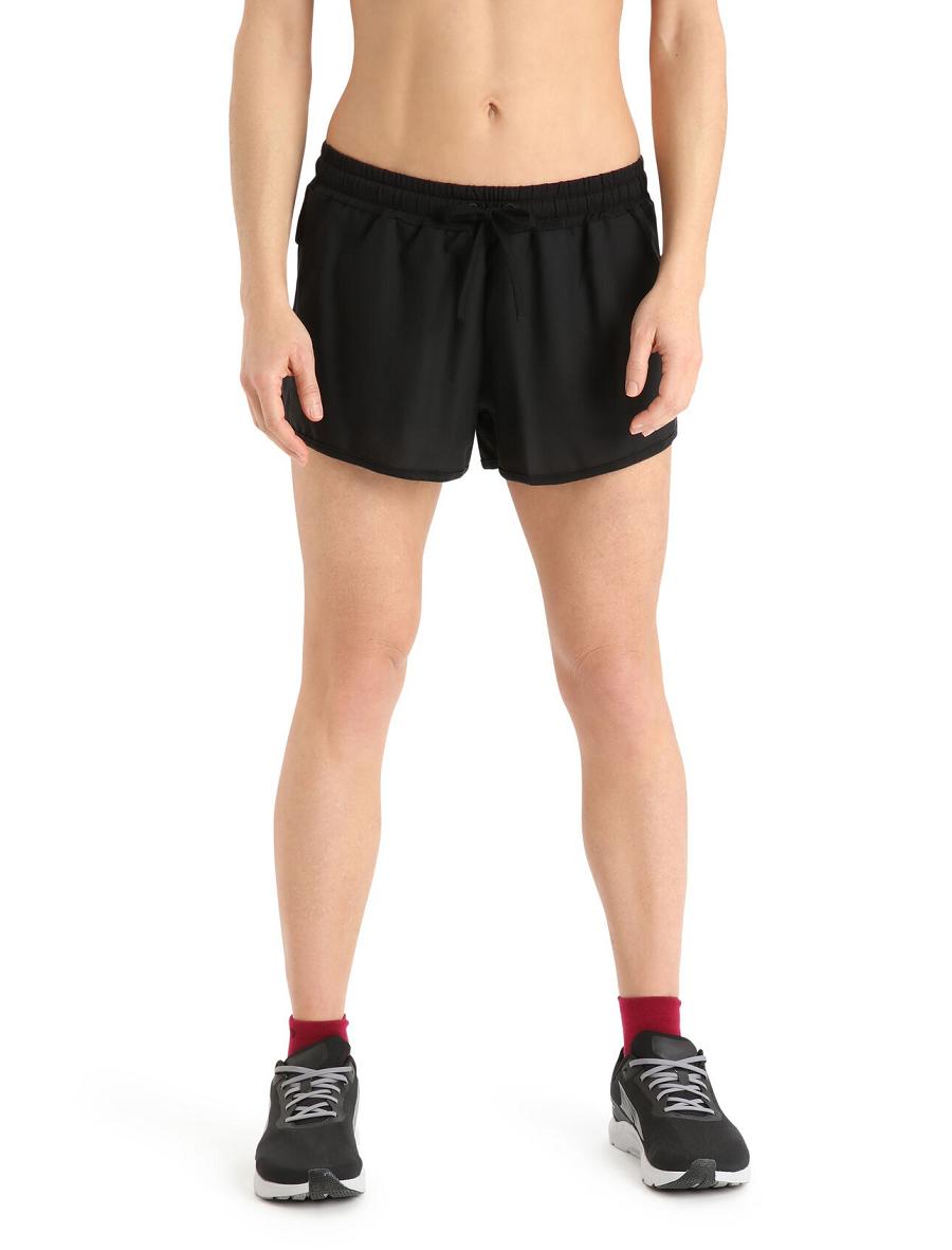 Shorts Icebreaker ZoneKnit™ Merino Femme Noir | FR 1505LISH